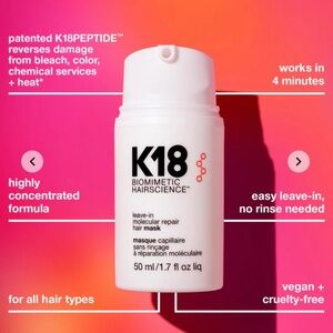 K18 Leave-In Molecular Repair Hair Mask